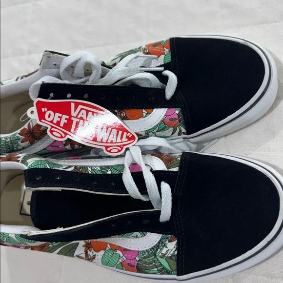 Vans Old Skool Tropical Print Shoes - Picture 11 of 12